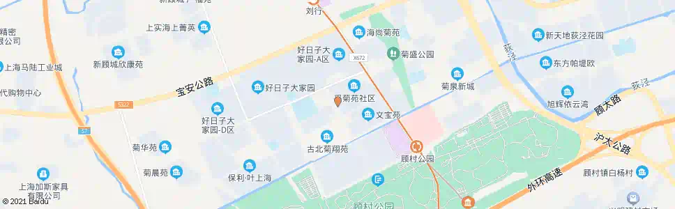 上海宝菊路菊联路_公交站地图_上海公交_妙搜公交查询2025