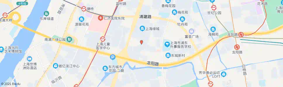 上海东建路锦和路_公交站地图_上海公交_妙搜公交查询2025