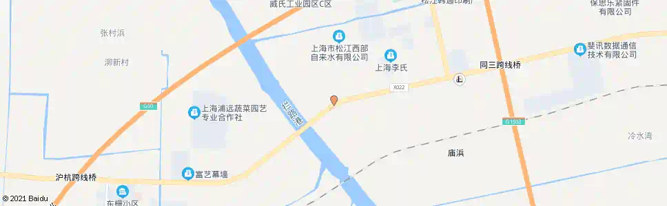 上海松蒸公路芦家宅_公交站地图_上海公交_妙搜公交查询2025