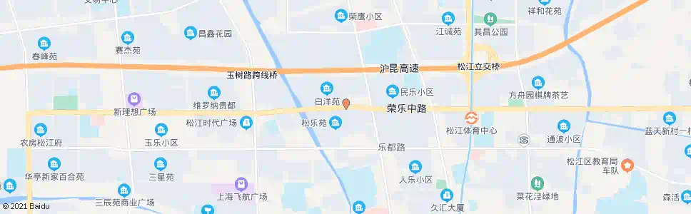 上海荣乐路西林路_公交站地图_上海公交_妙搜公交查询2025