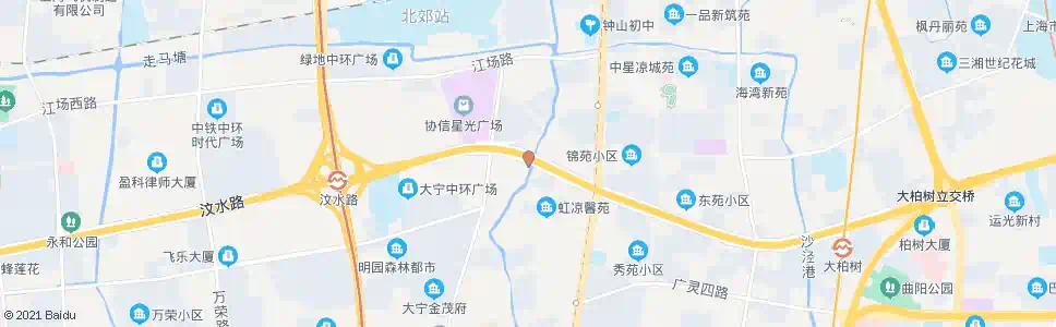 上海粤秀路汶水东路_公交站地图_上海公交_妙搜公交查询2025