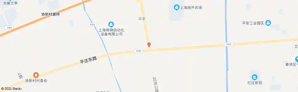 上海瓦洪公路平庄公路_公交站地图_上海公交_妙搜公交查询2025