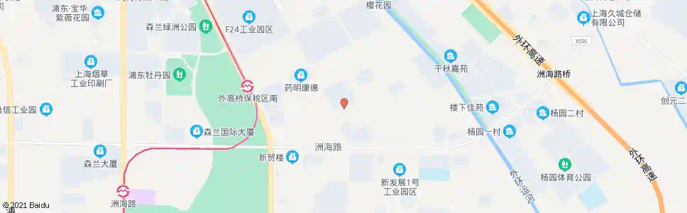 上海爱都路富特中路_公交站地图_上海公交_妙搜公交查询2025