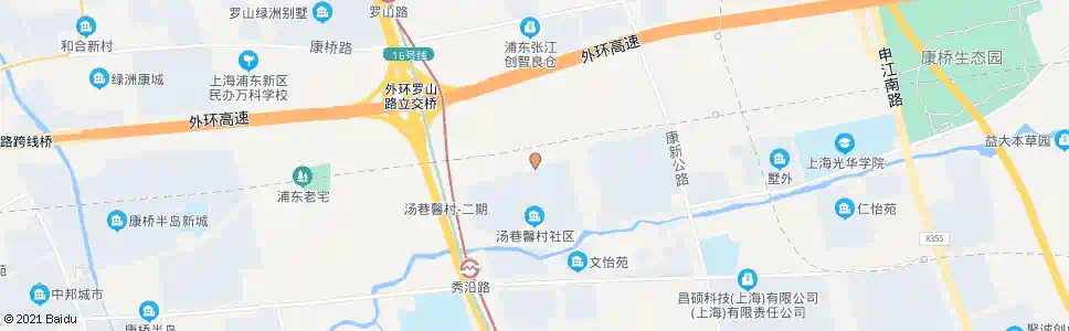 上海康人路环桥路_公交站地图_上海公交_妙搜公交查询2025