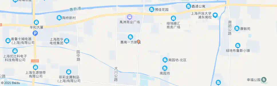 上海听潮南路迎薰路_公交站地图_上海公交_妙搜公交查询2025