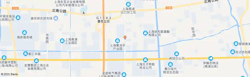 上海汇金路新团路_公交站地图_上海公交_妙搜公交查询2025