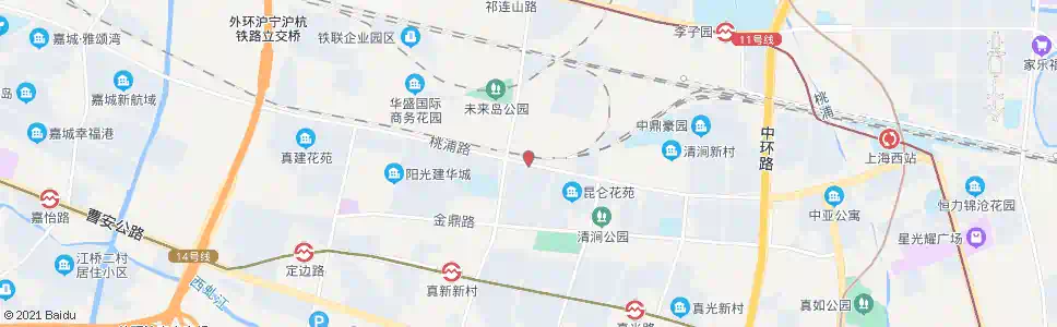 上海真建新村_公交站地图_上海公交_妙搜公交查询2025