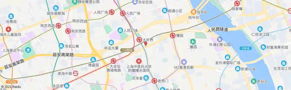 上海光明中学_公交站地图_上海公交_妙搜公交查询2025