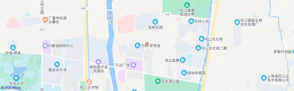 上海银泽路嘉松公路_公交站地图_上海公交_妙搜公交查询2025