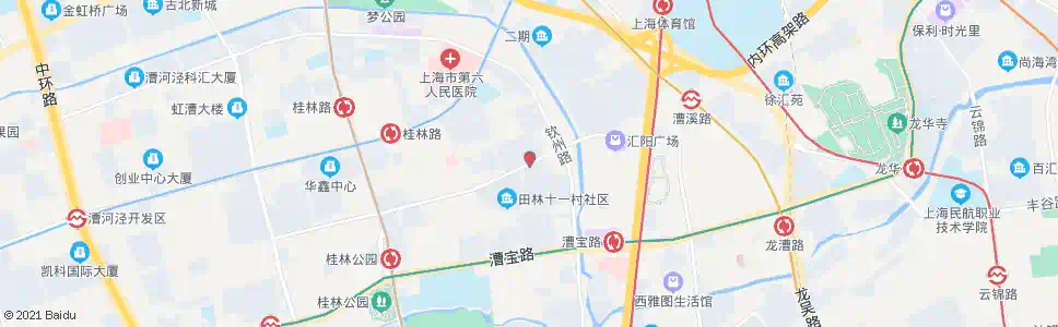 上海田林东路钦州路_公交站地图_上海公交_妙搜公交查询2025