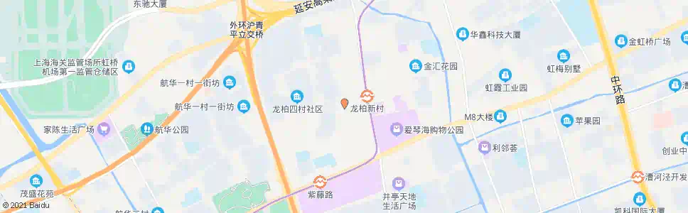 上海白樟路青杉路_公交站地图_上海公交_妙搜公交查询2025