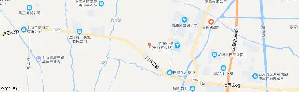 上海白石公路马泾_公交站地图_上海公交_妙搜公交查询2025
