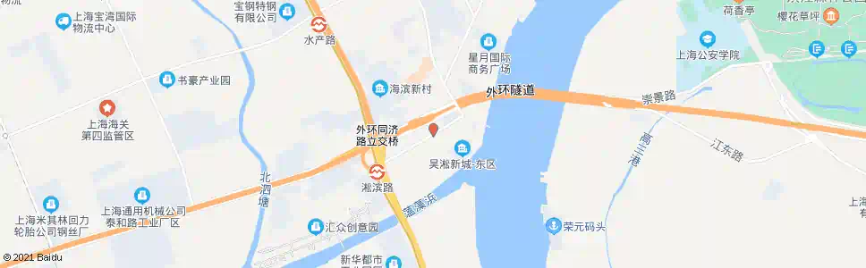 上海淞滨路同泰路(招呼站)_公交站地图_上海公交_妙搜公交查询2025