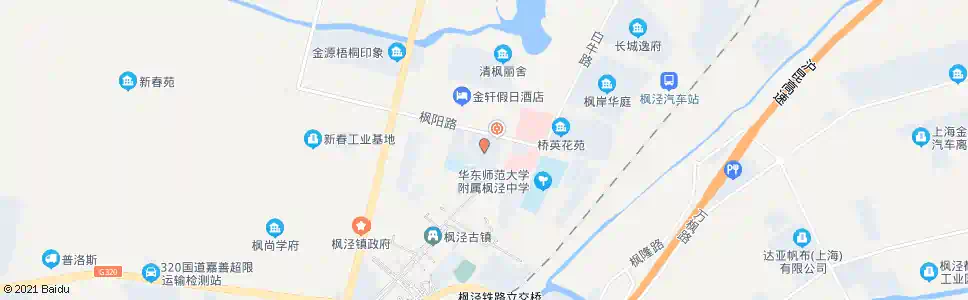 上海枫阳新村(招呼站)_公交站地图_上海公交_妙搜公交查询2025