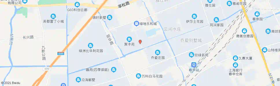 上海聚丰苑_公交站地图_上海公交_妙搜公交查询2025