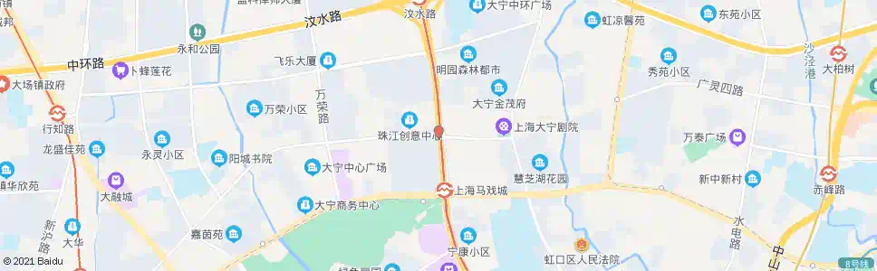 上海共和新路灵石路_公交站地图_上海公交_妙搜公交查询2025