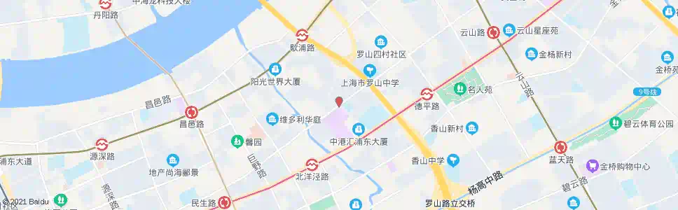 上海博山路崮山路(临时站)_公交站地图_上海公交_妙搜公交查询2025