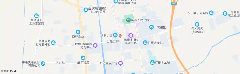 上海新凤路华腾路_公交站地图_上海公交_妙搜公交查询2025