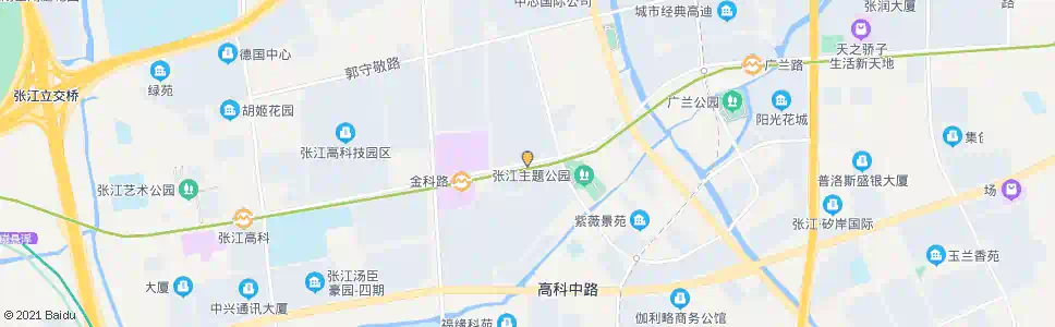 上海祖冲之路高斯路_公交站地图_上海公交_妙搜公交查询2025