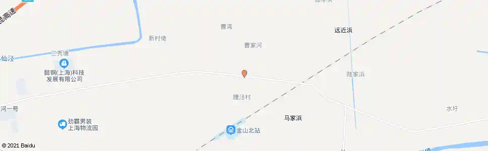 上海曹金路招呼站_公交站地图_上海公交_妙搜公交查询2025