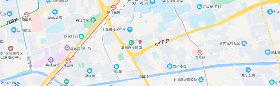 上海凌云路嘉川路_公交站地图_上海公交_妙搜公交查询2025