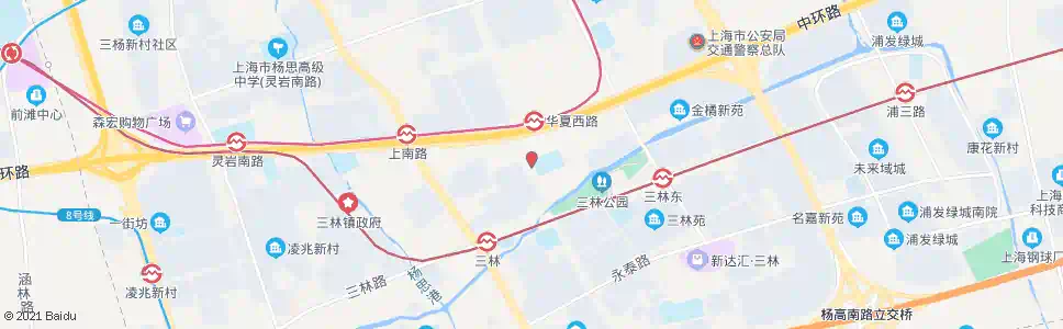 上海云台路尚博路_公交站地图_上海公交_妙搜公交查询2025