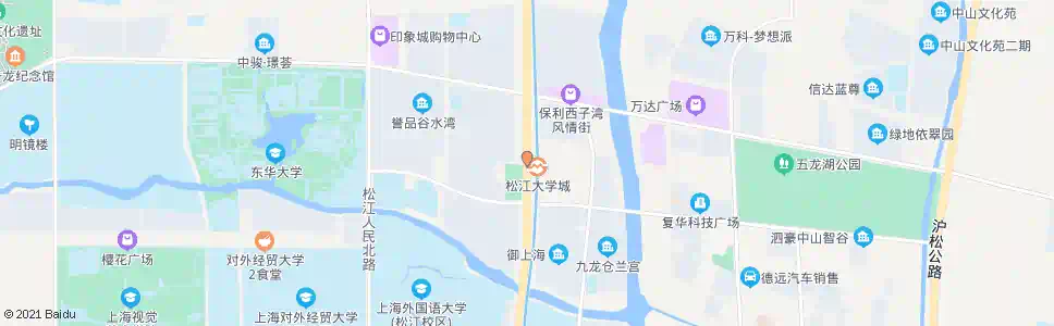上海嘉松公路梅家浜路_公交站地图_上海公交_妙搜公交查询2025