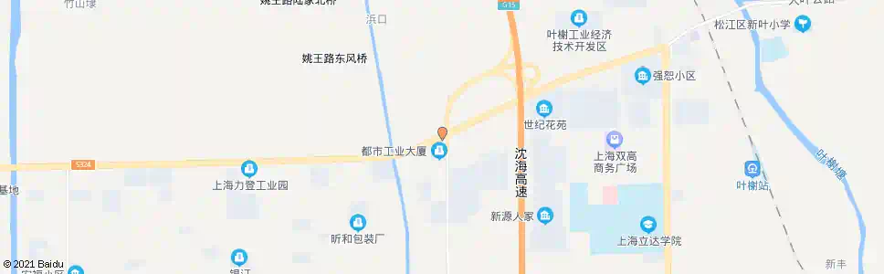 上海高桥(招呼站)_公交站地图_上海公交_妙搜公交查询2025