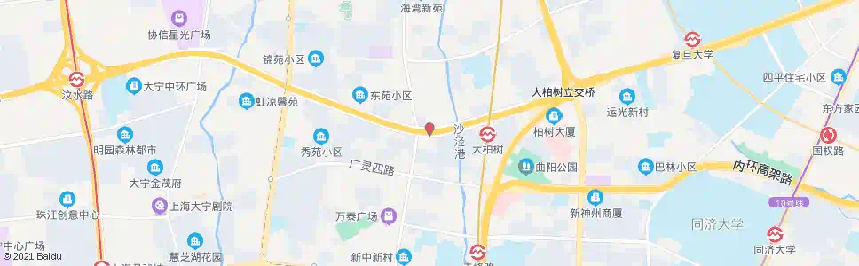 上海水电路汶水东路_公交站地图_上海公交_妙搜公交查询2025