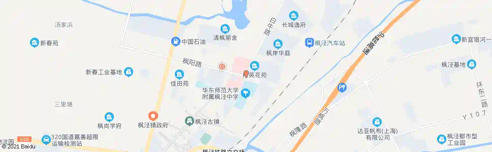 上海白牛路枫阳路(老车站)_公交站地图_上海公交_妙搜公交查询2025