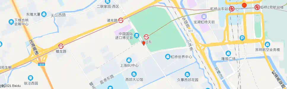 上海诸光路徐民东路_公交站地图_上海公交_妙搜公交查询2025