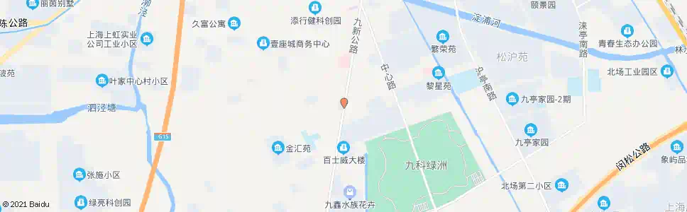 上海九新公路易富路_公交站地图_上海公交_妙搜公交查询2025