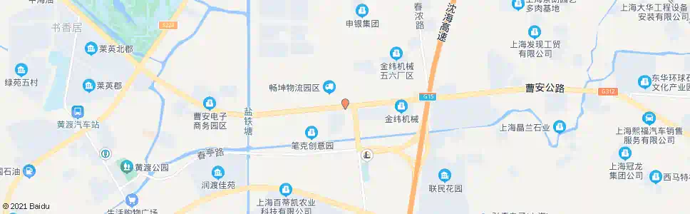 上海曹安公路星塔路_公交站地图_上海公交_妙搜公交查询2025