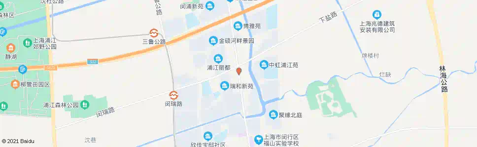 上海召楼路闵瑞路_公交站地图_上海公交_妙搜公交查询2025