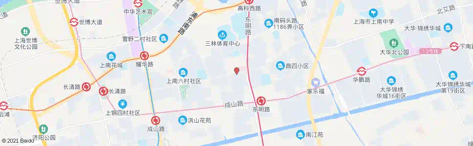 上海昌里东路云莲路_公交站地图_上海公交_妙搜公交查询2025