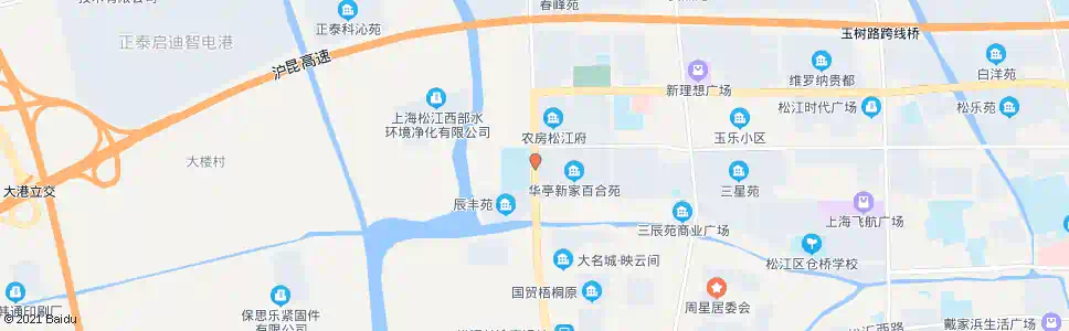 上海乐都西路辰塔路_公交站地图_上海公交_妙搜公交查询2025