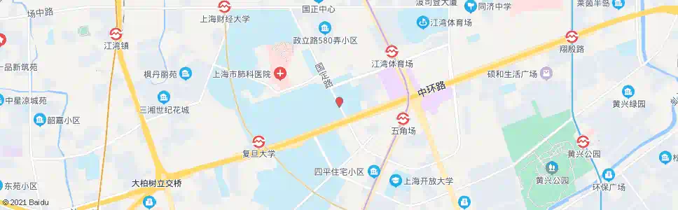 上海国定路邯郸路_公交站地图_上海公交_妙搜公交查询2025