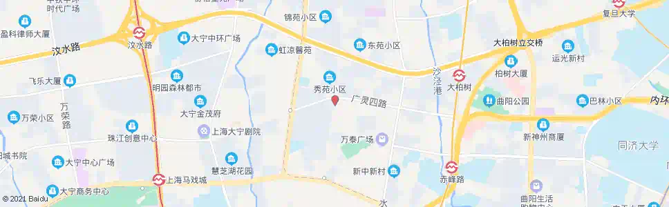 上海凉城路广灵四路_公交站地图_上海公交_妙搜公交查询2025