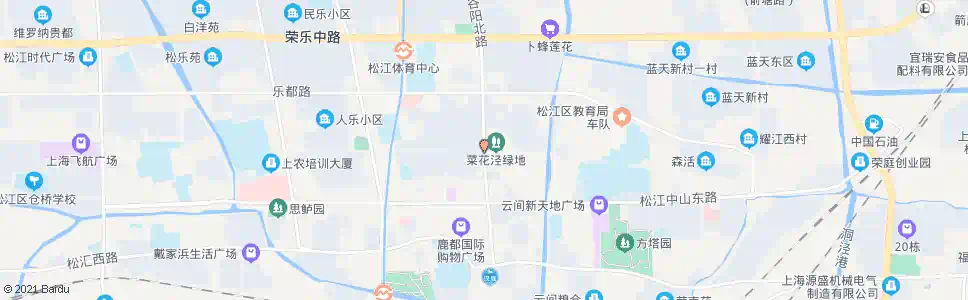 上海中山二路谷阳北路(招呼站)_公交站地图_上海公交_妙搜公交查询2025