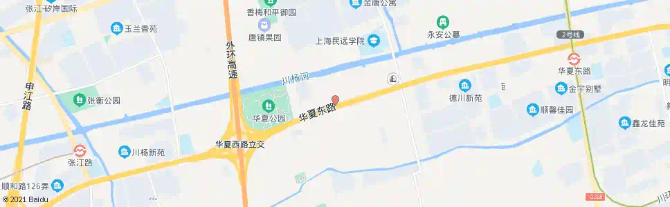 上海华夏东路孙浦路_公交站地图_上海公交_妙搜公交查询2025