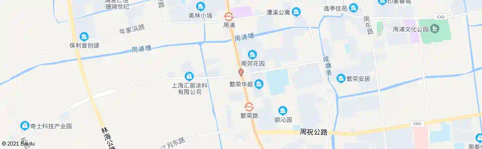 上海沪南公路横桥路(临时站)_公交站地图_上海公交_妙搜公交查询2025
