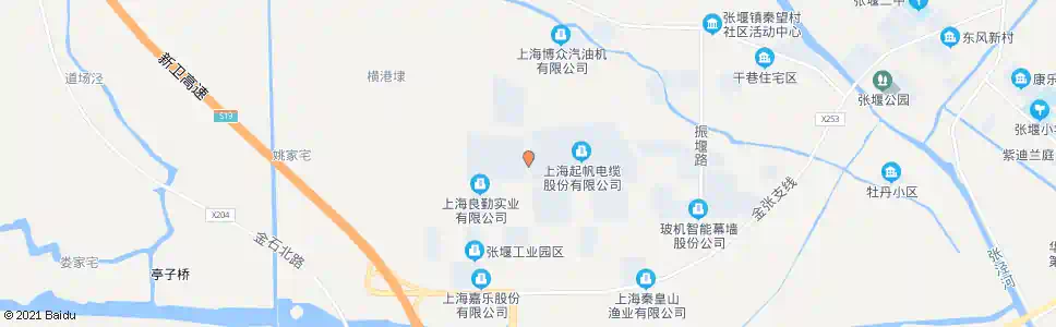 上海振凯路(秦山)_公交站地图_上海公交_妙搜公交查询2025