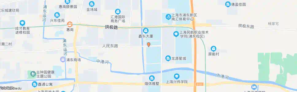 上海人民东路丰海路_公交站地图_上海公交_妙搜公交查询2025