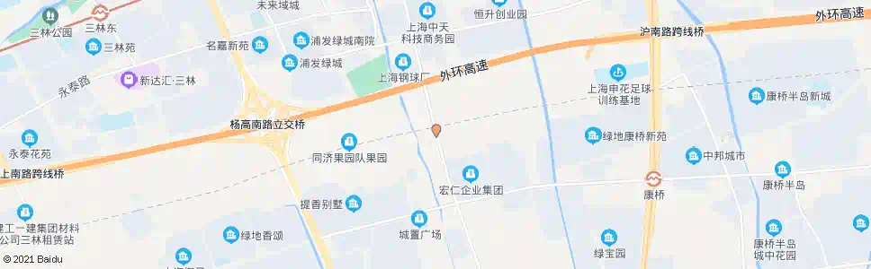 上海康梧路秀康路_公交站地图_上海公交_妙搜公交查询2025
