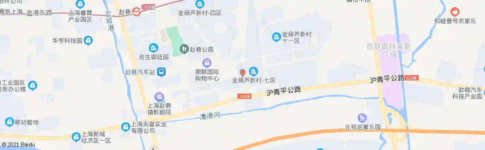 上海芦沈路赵华路(招呼站)_公交站地图_上海公交_妙搜公交查询2025