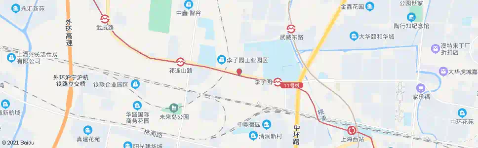 上海真南路二号桥_公交站地图_上海公交_妙搜公交查询2025