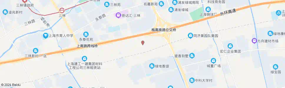 上海获山村老年活动室_公交站地图_上海公交_妙搜公交查询2025
