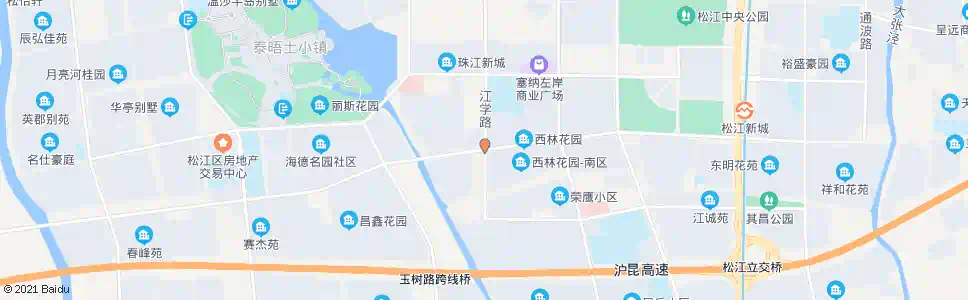 上海江学路思贤路_公交站地图_上海公交_妙搜公交查询2025