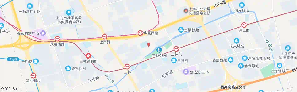 上海尚博路云台路_公交站地图_上海公交_妙搜公交查询2025