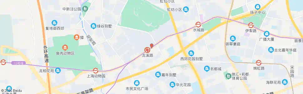 上海虹桥路虹梅路_公交站地图_上海公交_妙搜公交查询2025